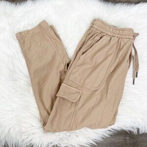 Athleta Womens 4 Farallon Cargo Crop Pant Drawstring Waist